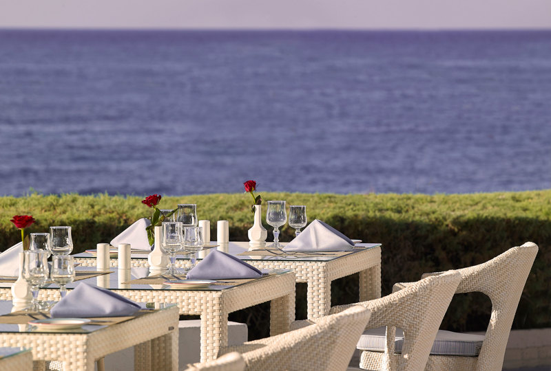 Aldemar Knossos Villas Hersonissos Crete Dine Beach Bar Restaurant