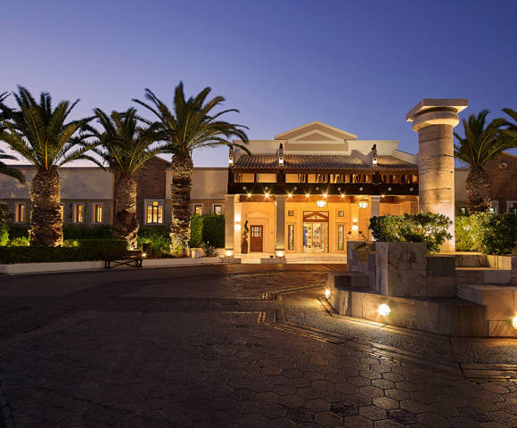 Aldemar Knossos Villas Hersonissos Crete Location Hotel Entrance
